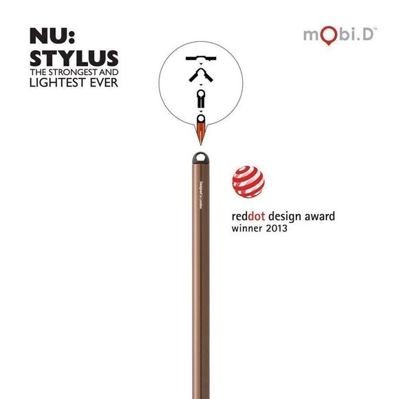 🤎Mobi.D™️ lightweight Stylus Bronze  - Picture 3 of 6